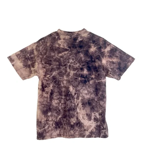 HUF T-Shirt Streetwear, Acid Wash, Loose Fit, Heavy Cotton, Crew Neck Tee Skater - Picture 2 of 6